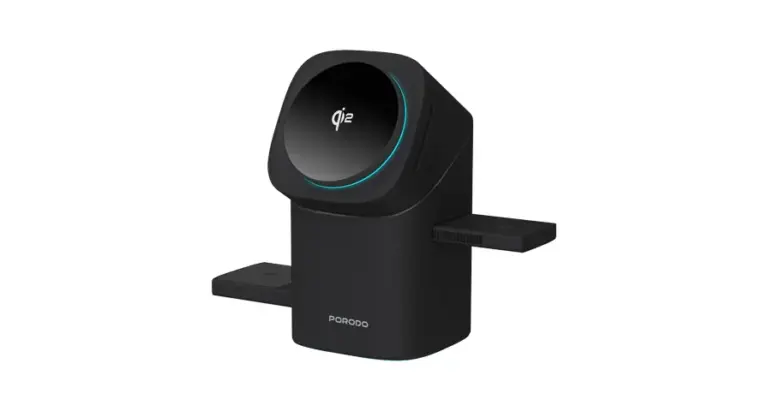 Porodo Auto Rotate & Slide Qi2 MagSafe Charging