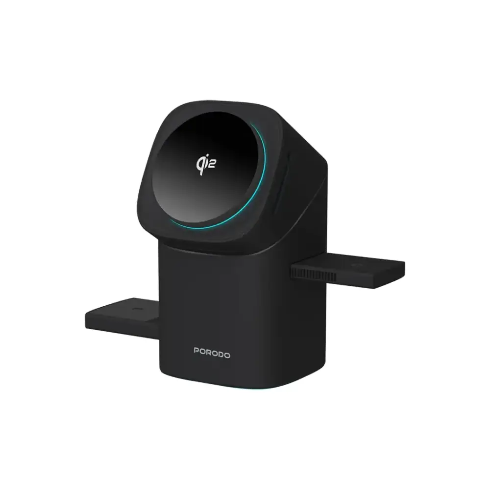 Sliding Auto Rotation Porodo Auto Rotate & Slide Qi2 MagSafe | Gadget Pulse Kenya