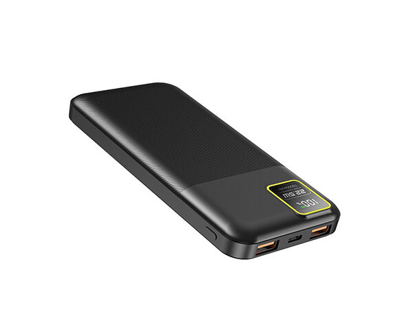 Porodo Blue 10000mAh/22.5W Quick Charge Power Bank Dual USB-A Output