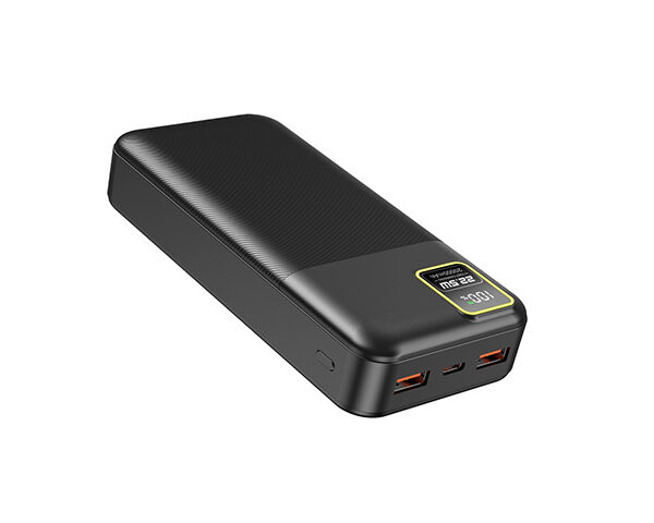 Porodo Blue 20000mAh/22.5W Quick Charge Power Bank Dual USB-A Output