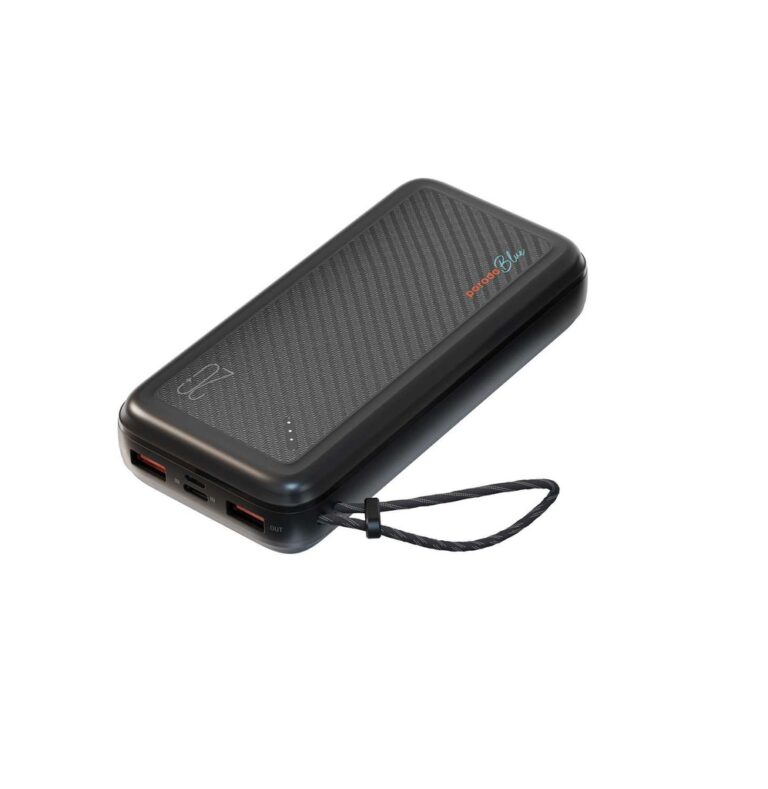 Porodo Blue 20000mAh Compact Power Bank
