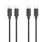 Porodo Blue 60W PD Type C to C PVC Cable 1.2M
