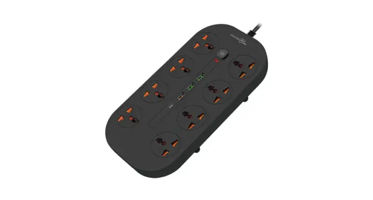 Porodo Blue 8 AC Power Strip
