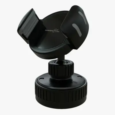 Porodo Blue Car Phone Holder Multi-Surface Mounting