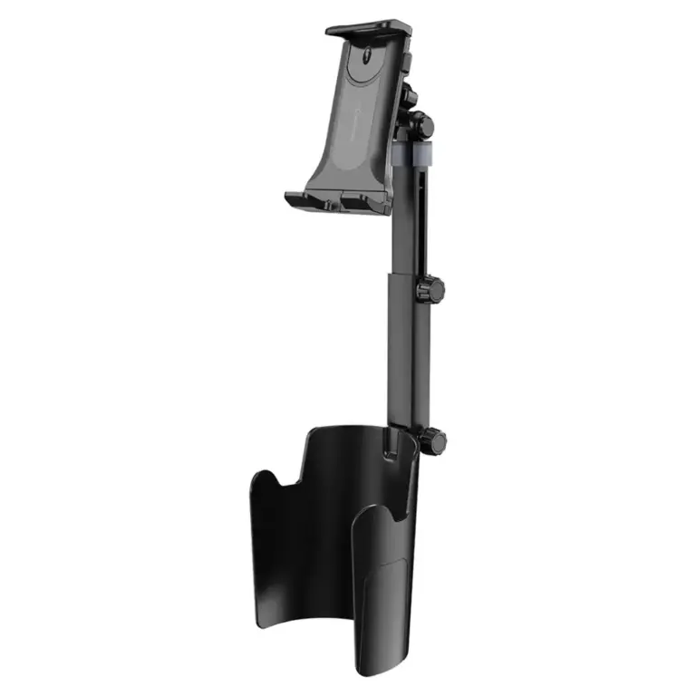 Porodo Blue Cradle Car Cup Phone Holder with Adjustable Arm