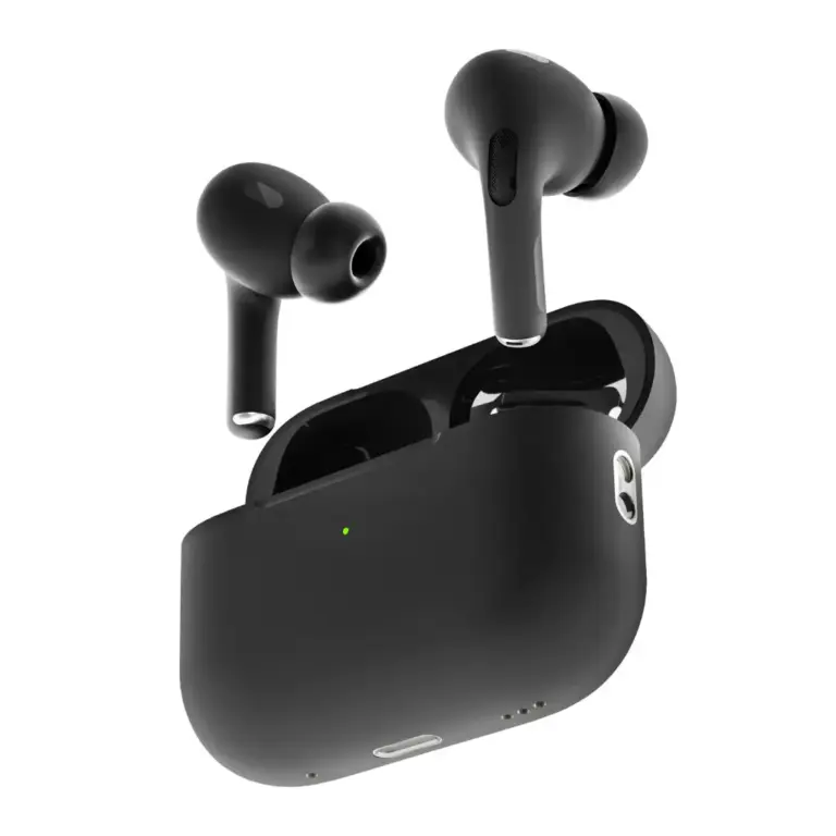 Porodo Blue Deep Bass Wireless Earbuds Pro 2 with Swipe Volume