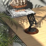 Porodo Blue Desktop Phone Holder 360° Rotating Base