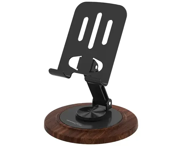 Porodo Blue Desktop Phone Holder 360° Rotating Base