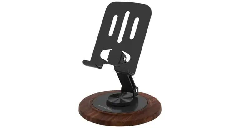 Porodo Blue Desktop Phone Holder 360° Rotating Base