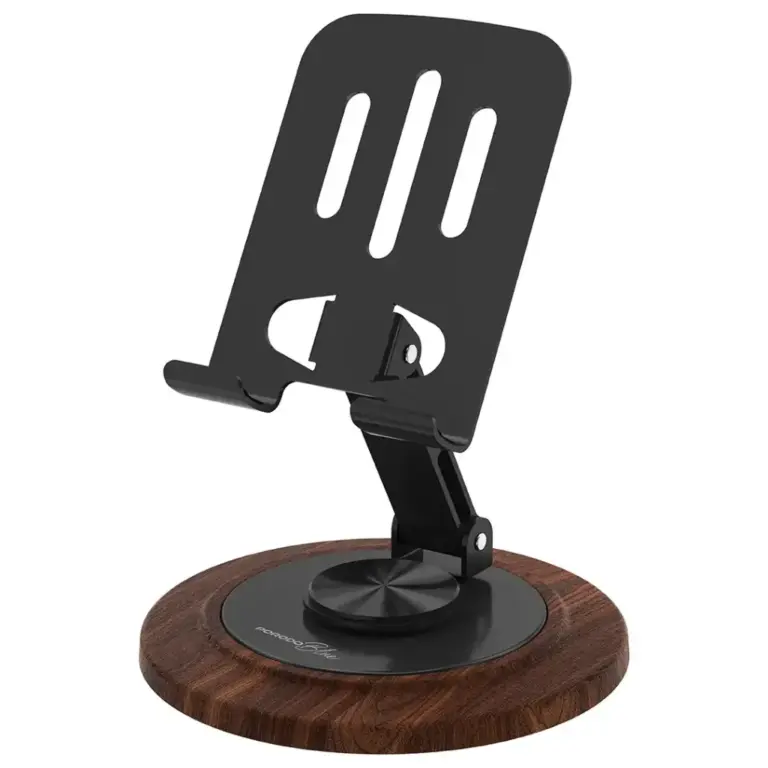 Porodo Blue Desktop Phone Holder 360° Rotating Base