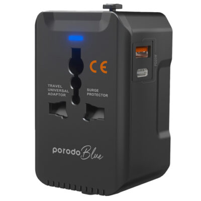 Porodo Blue Dual Port Universal Charger