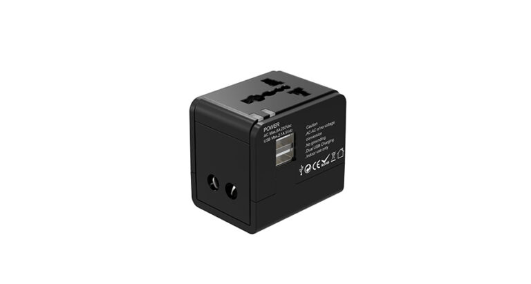 Porodo Blue Dual USB Universal Charger