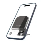 Porodo Blue MagSafe Car Phone Mount with Strong Magnetic Hold