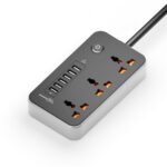 Porodo Blue Multi-Port Power Hub Ultimate Home & Office Kit 2M