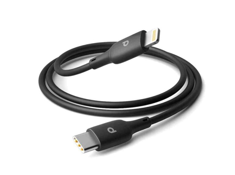 Porodo Blue PVC Type-C to Lightning Cable 1M 20W