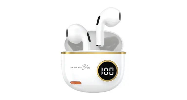 Porodo Blue Pop Tune True Wireless Deep Bass Earbuds
