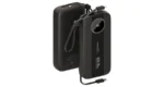Porodo Blue Specca Multi-Port Power Bank with Type-C & Lightning Cable