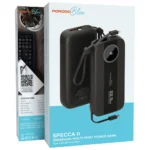 Porodo Blue Specca Multi-Port Power Bank with Type-C & Lightning Cable