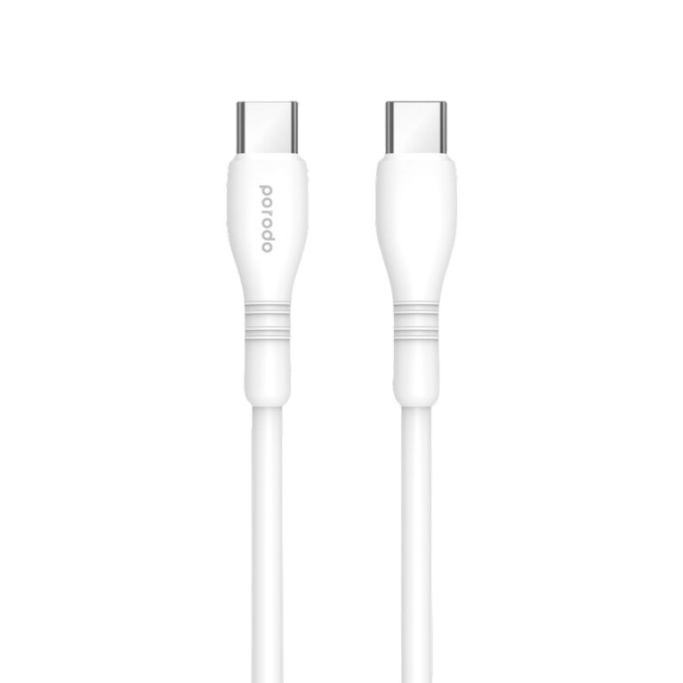 Porodo Blue Ultra Quick Charge USB-C Connector Cable 1.2m/4f