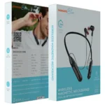 Porodo Blue Wireless Magnetic Neckband Earbuds Dual Bluetooth Pairing