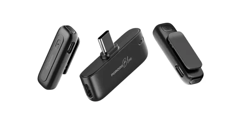 Porodo Blue Wireless Microphone