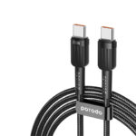 Porodo Braided 100W PD C to C Fast Charging Cable 1M