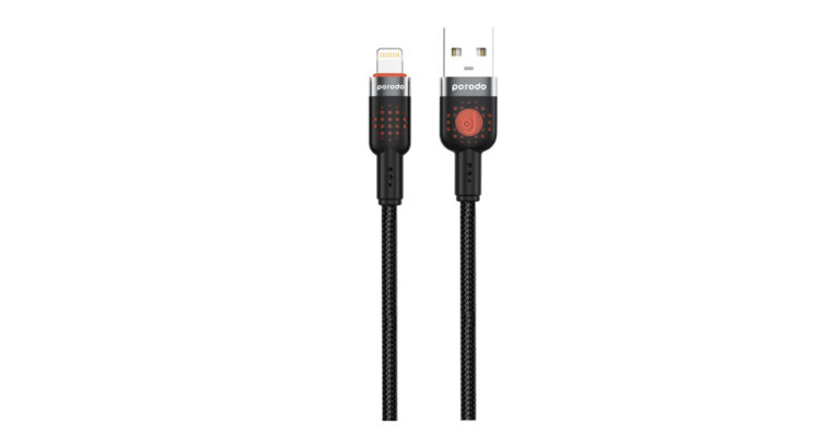 Porodo Braided Cable USB-A to Lightning