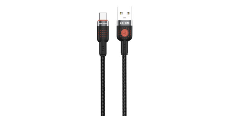 Porodo Braided Cable USB-A to USB-C