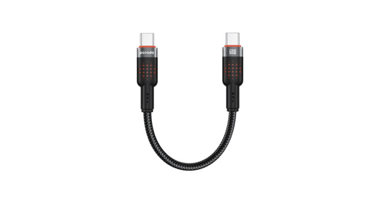 Porodo Braided Cable USB-C to USB-C