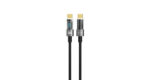 Porodo Braided Transparent USB-C TO USB-C Cable