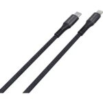Porodo Braided & Aluminum Type-C to Lightning Cable 2M 3A