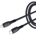 Porodo Braided & Aluminum Type-C to Lightning Cable 2M 3A