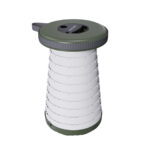 Porodo Camping Telescopic LED (White/Yellow) Stool