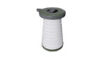 Porodo Camping Telescopic LED (White/Yellow) Stool