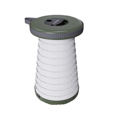 Porodo Camping Telescopic LED (White/Yellow) Stool