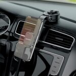Porodo Car Mount Windshield With Strong Magnets And Suction Cup