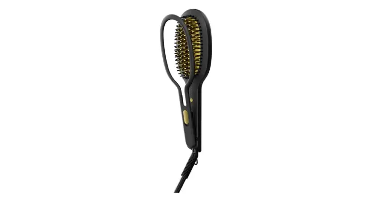Porodo Ceramic Hair Straightener - Black & Gold
