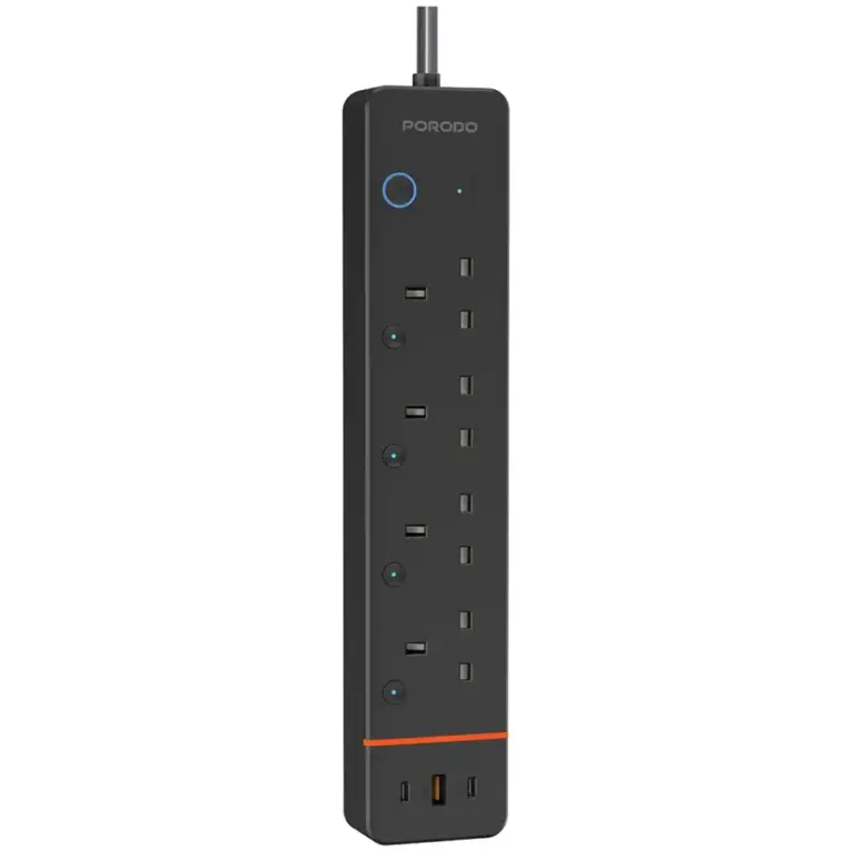 Porodo Chargelink Smart Power Strip 4AC & USB-C Ports
