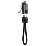 Porodo Chargeloop Keychain Data Cable USB-C to USB-C
