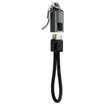 Porodo Chargeloop Keychain Data Cable USB-C to Lightning