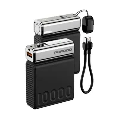 Porodo Chrome Volt 10000mAh Power Bank