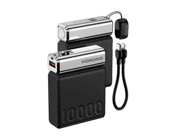 Porodo Chrome Volt 10000mAh Power Bank