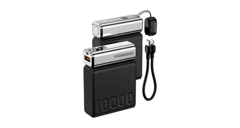 Porodo Chrome Volt 10000mAh Power Bank