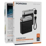 Porodo Chrome Volt 10000mAh Power Bank