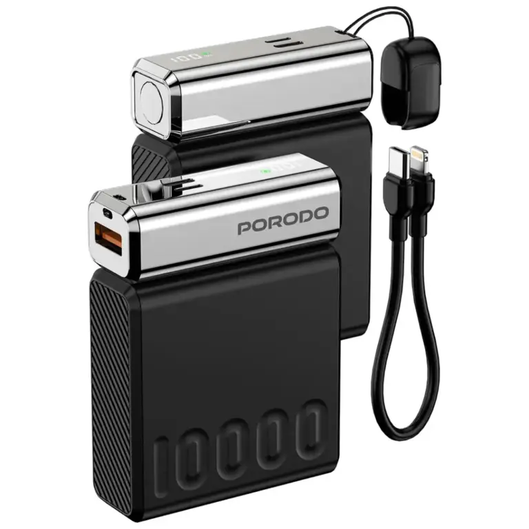 Porodo Chrome Volt 10000mAh Power Bank