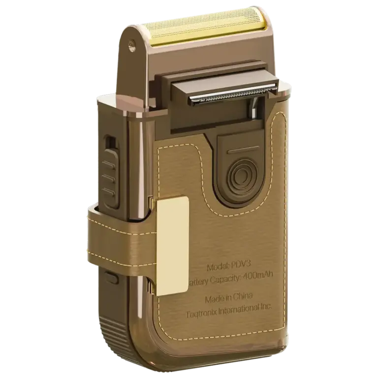 Porodo Clavis Multi-Functional Shaver Kit with Built-In Trimmer & Mirror