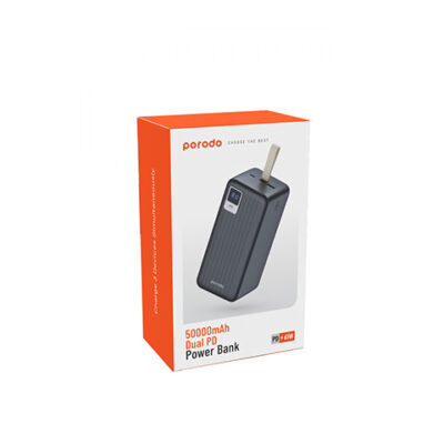 Porodo Compact Power Bank 50000mAh PD 65W