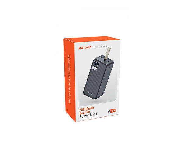 Porodo Compact Power Bank 50000mAh PD 65W