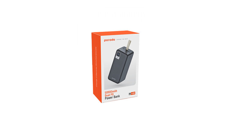 Porodo Compact Power Bank 50000mAh PD 65W