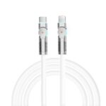 Porodo Double Head Rotate Cable PD, Type- C to Apple 30W: 1M